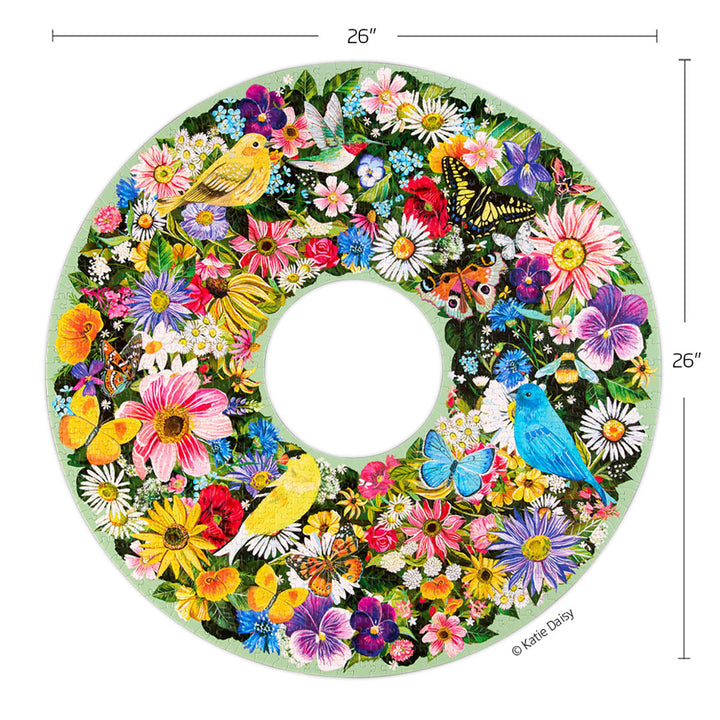 Floral Wreath Puzzle