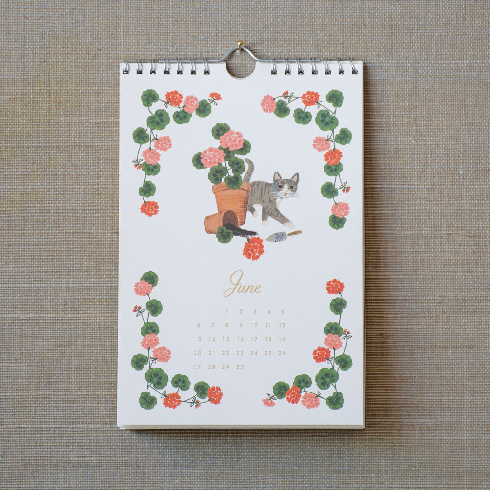 Kitchen Calendar - Garden Study
