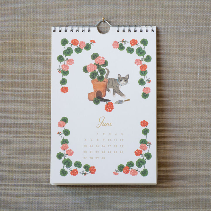 Kitchen Calendar - Garden Study