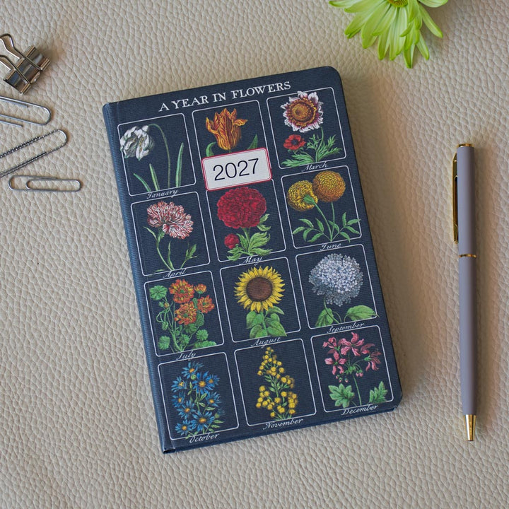 Pocket Planner - A Year in Flowers