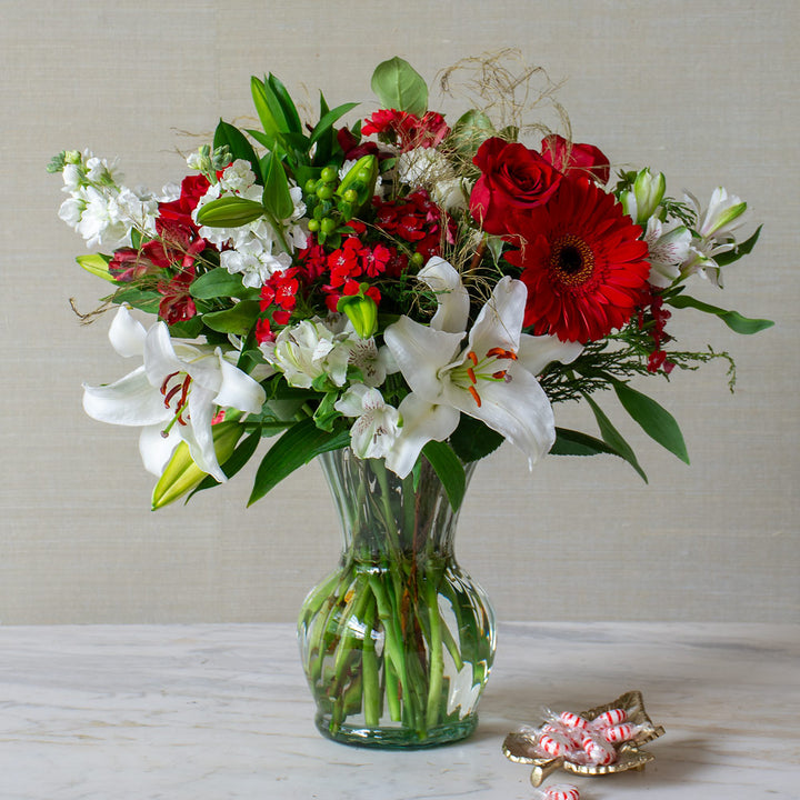 Holiday Magic Bouquet with Vase