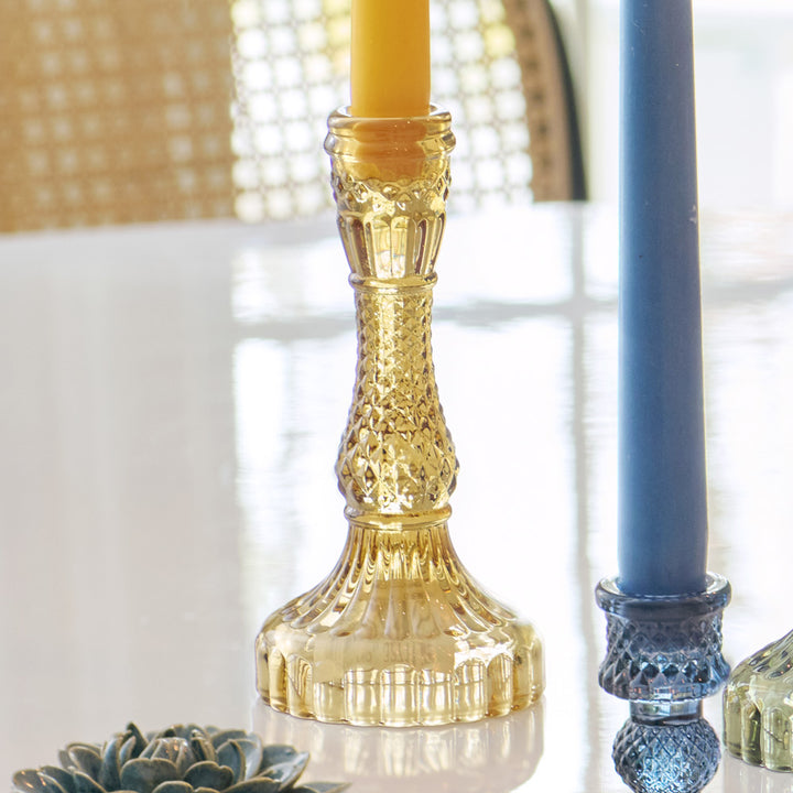 Glass Candlestick