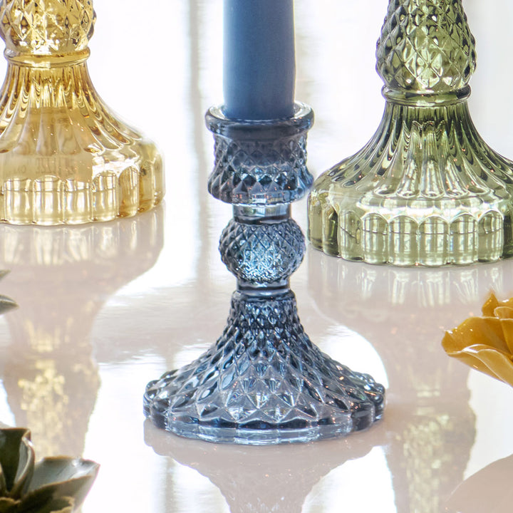 Glass Candlestick