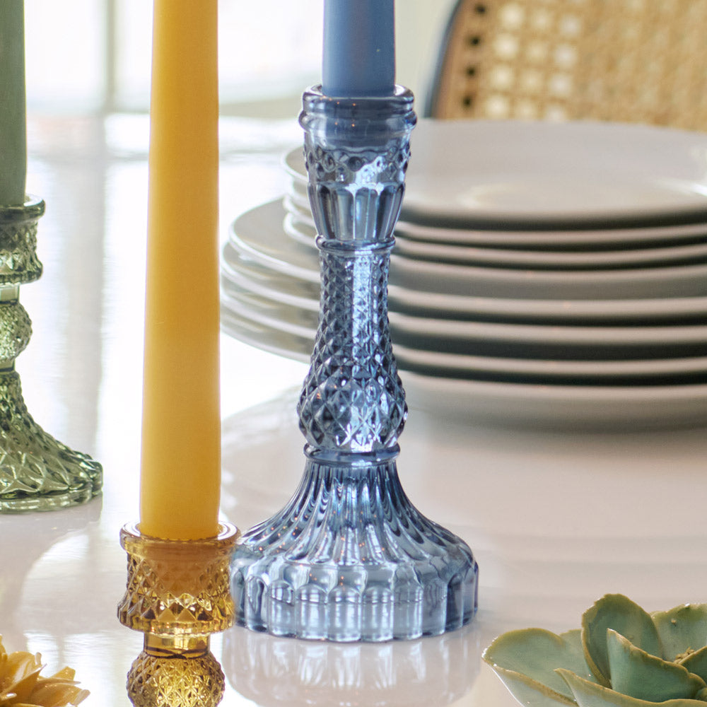 Glass Candlestick