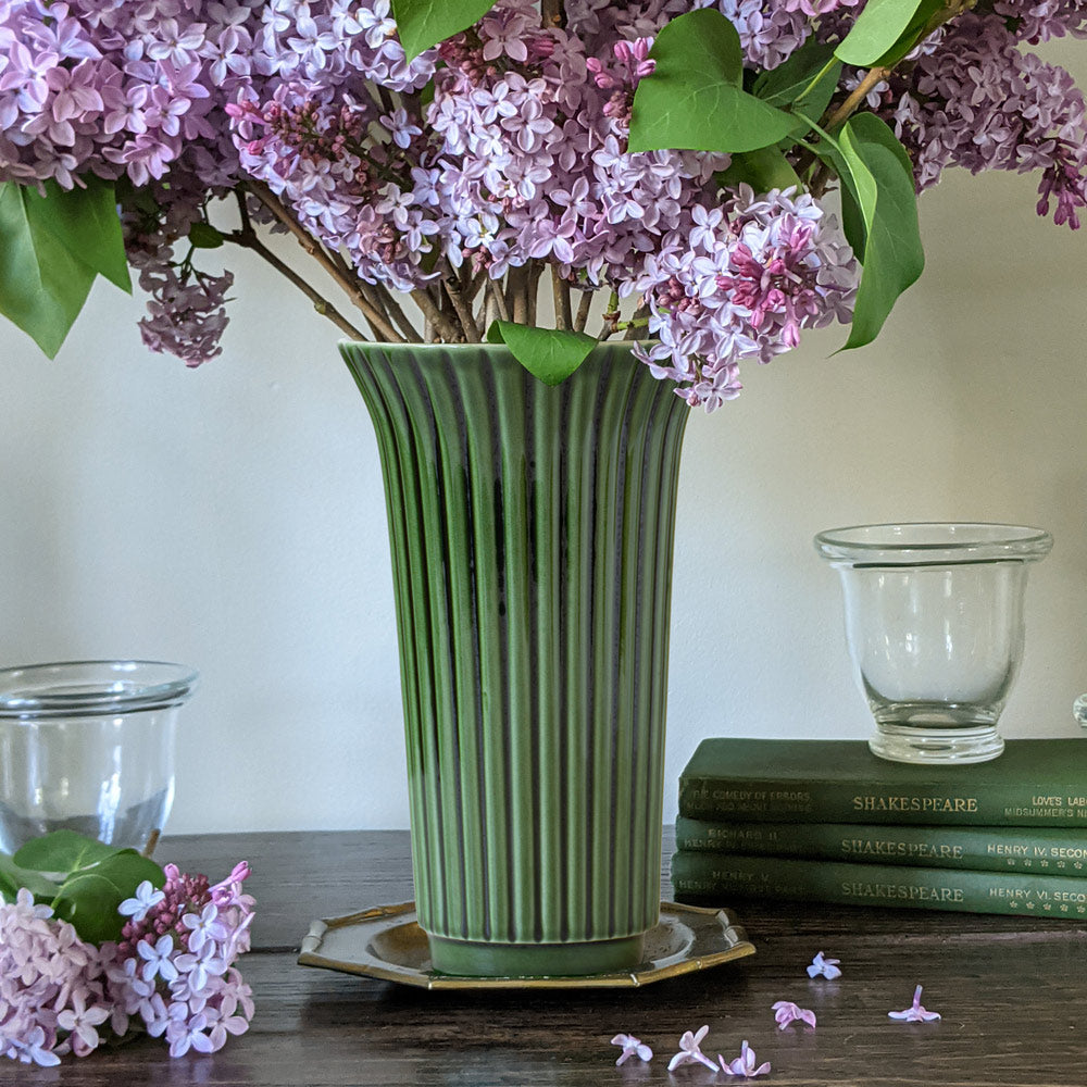 Bergs Daisy Vase, Emerald Green