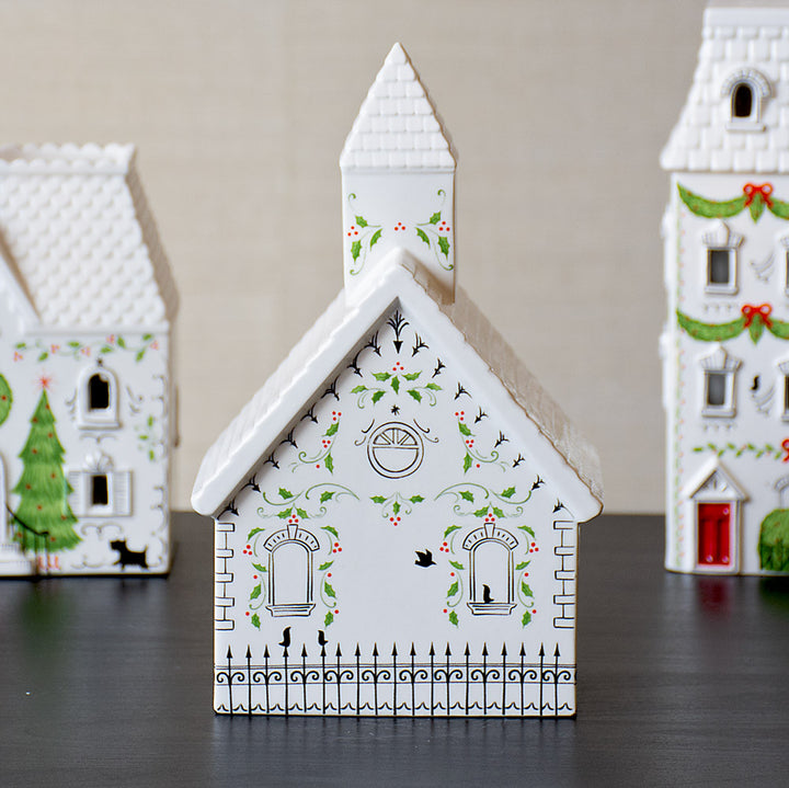 Holiday LED Light Village