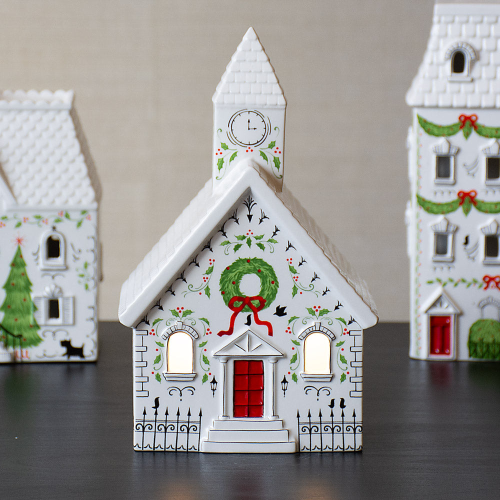 Holiday LED Light Village