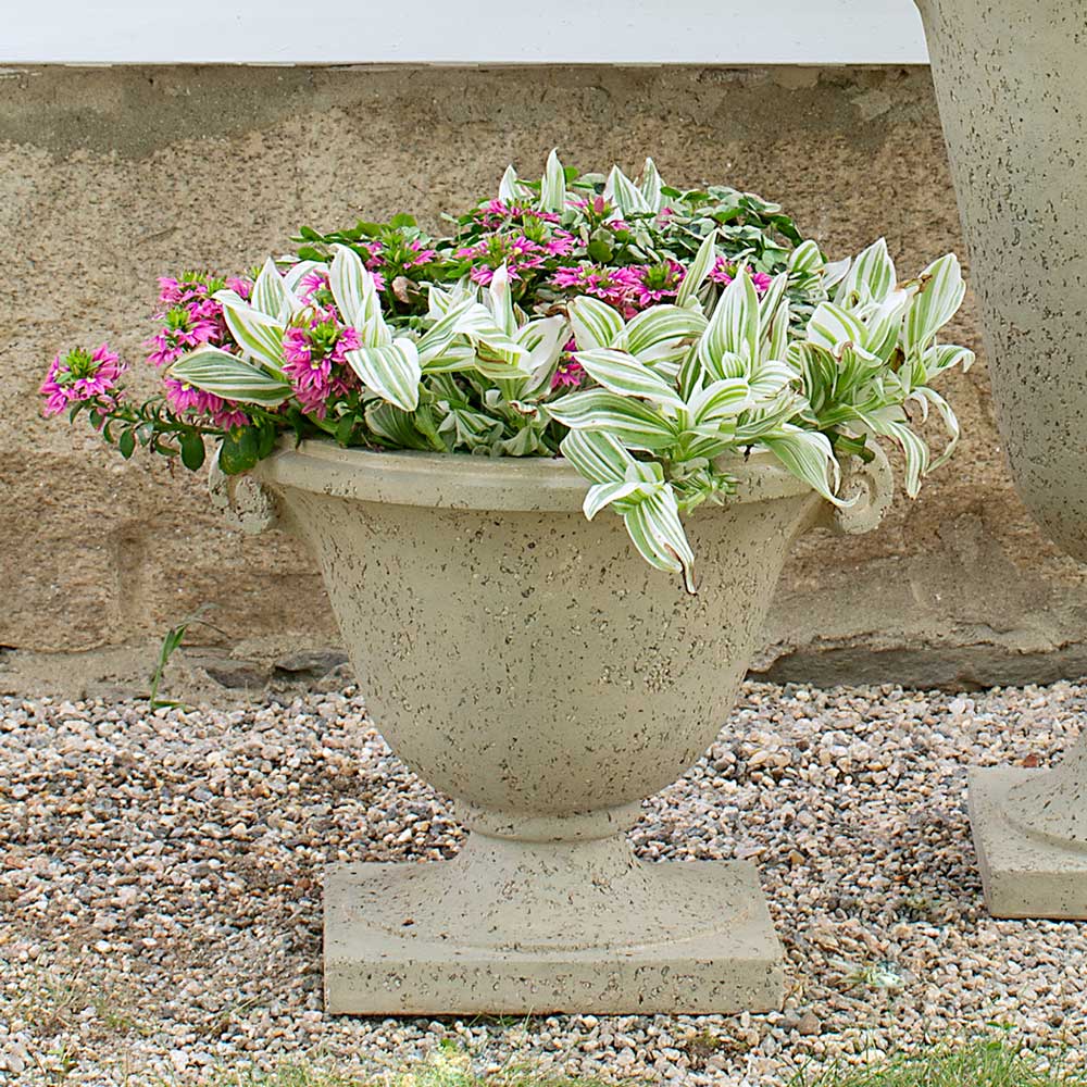 Ionic Lavastone Urn