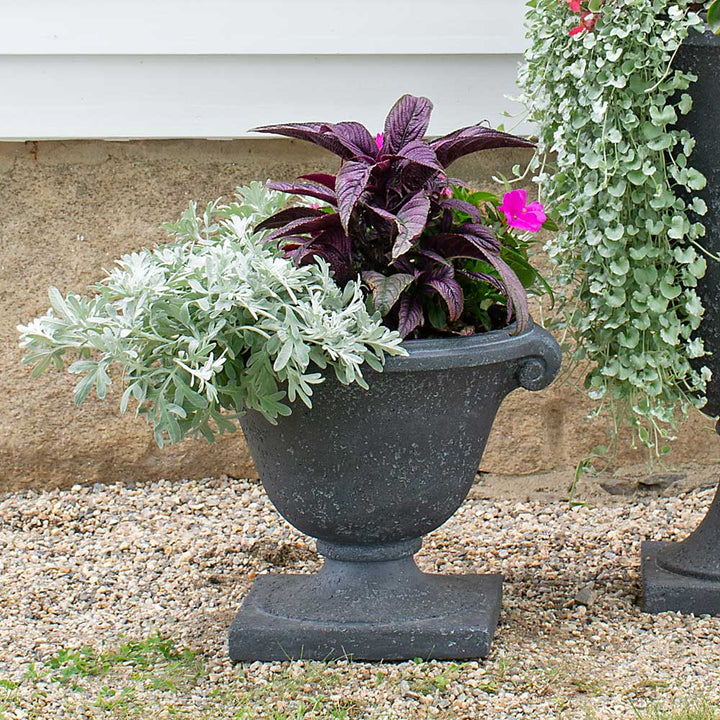 Ionic Lavastone Urn