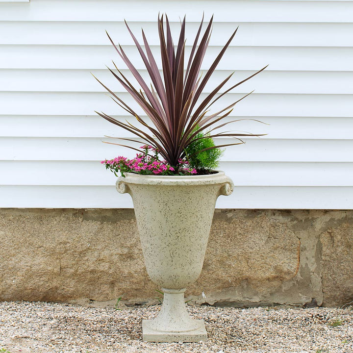 Ionic Lavastone Urn