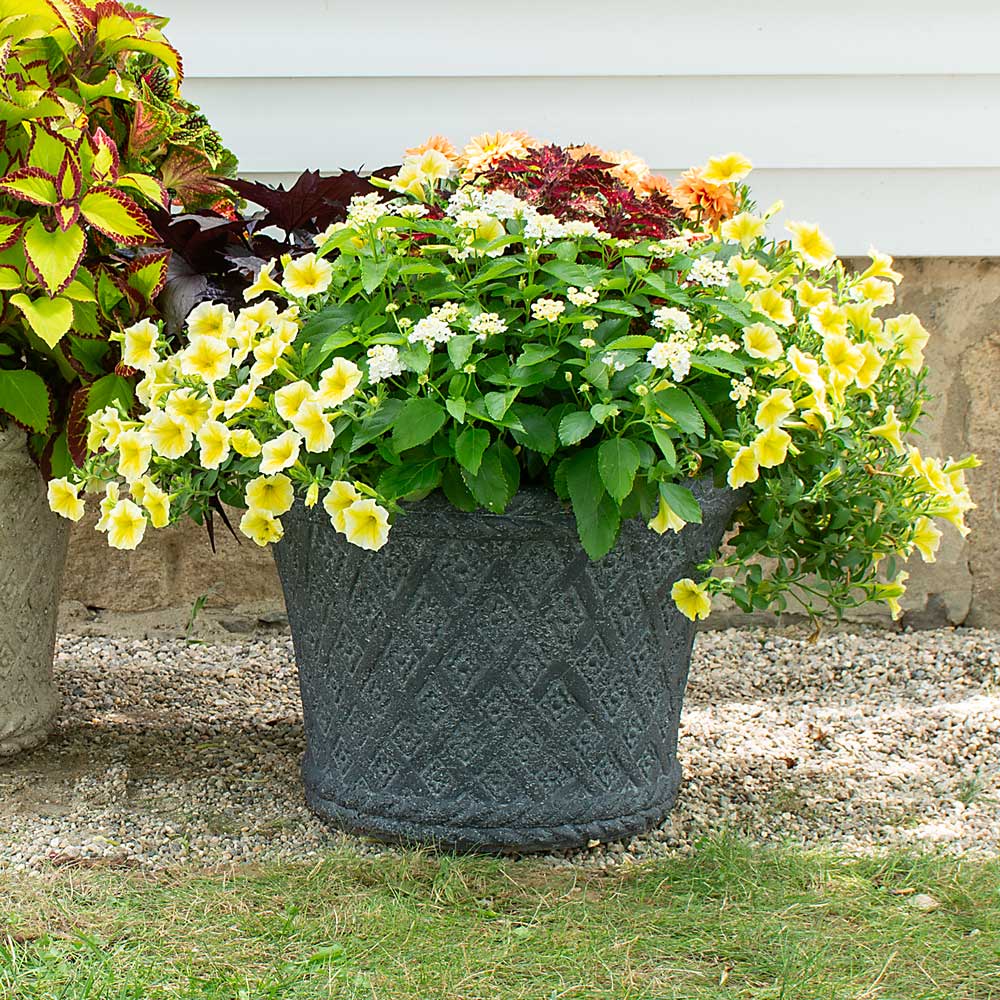 Milano Basket Weave Planter