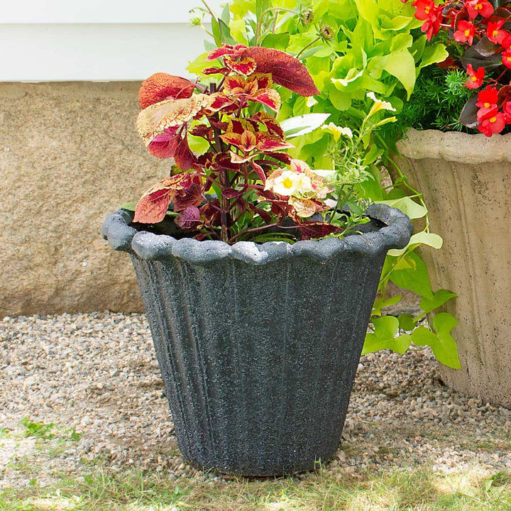 Avignon Planter, Medium, Charcoal