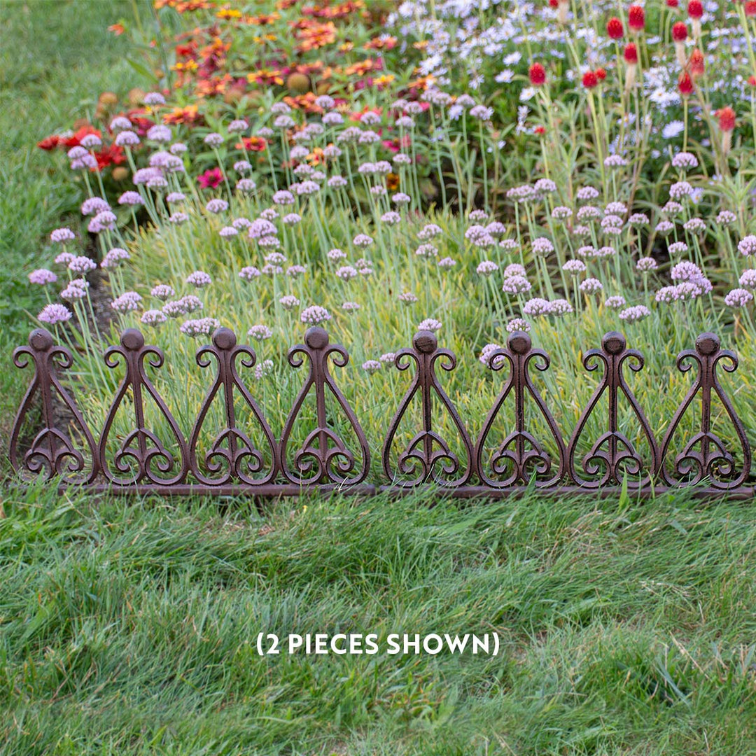 Cast Iron Scrolled Garden Border