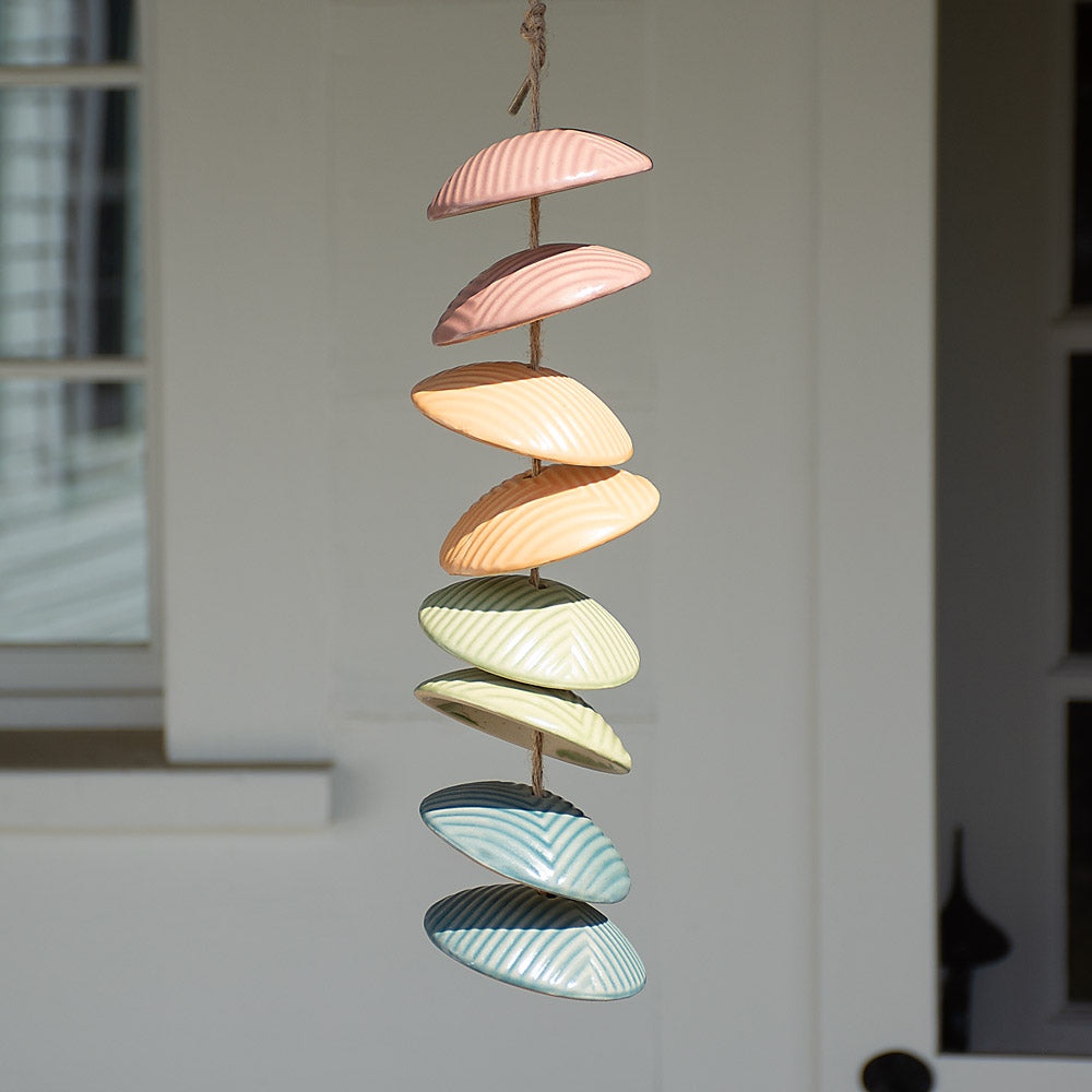 Rainbow Disks Wind Chime