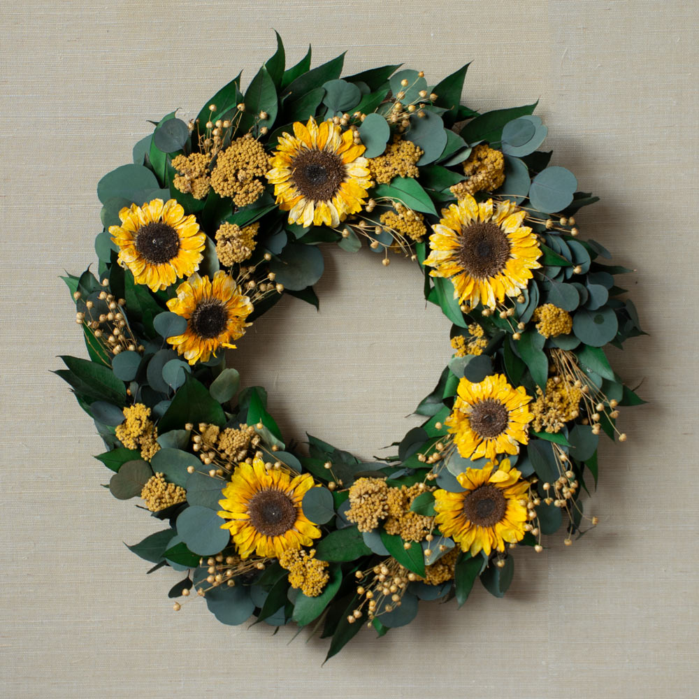 Sunflower Wreath