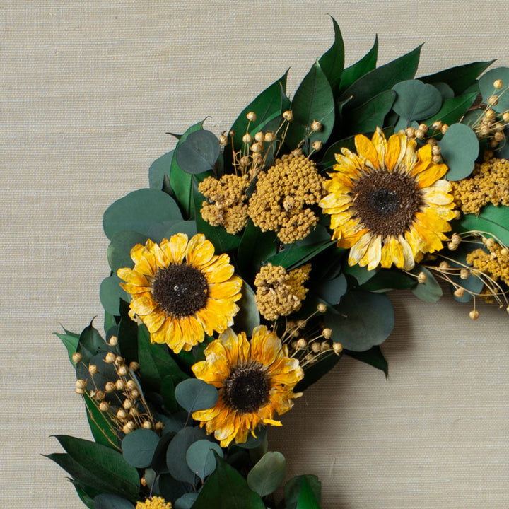 Sunflower Wreath