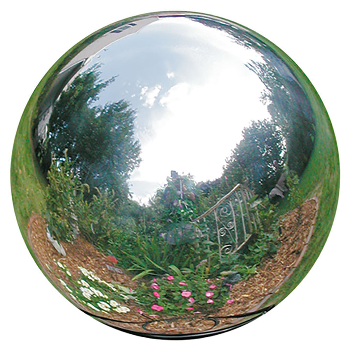 Stainless Steel Globe and Stand
