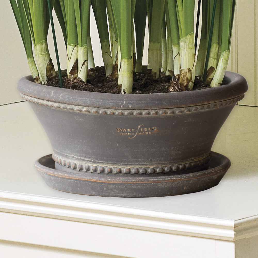 Wrenthorpe Pancheon with saucer