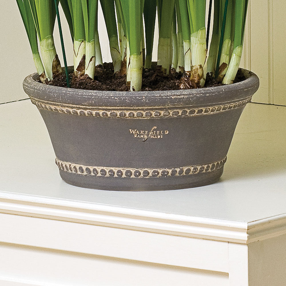 Wrenthorpe Pancheon with saucer