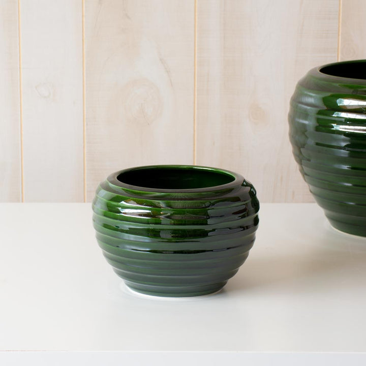 Bergs Spring Lake Pot, Emerald, 5½"