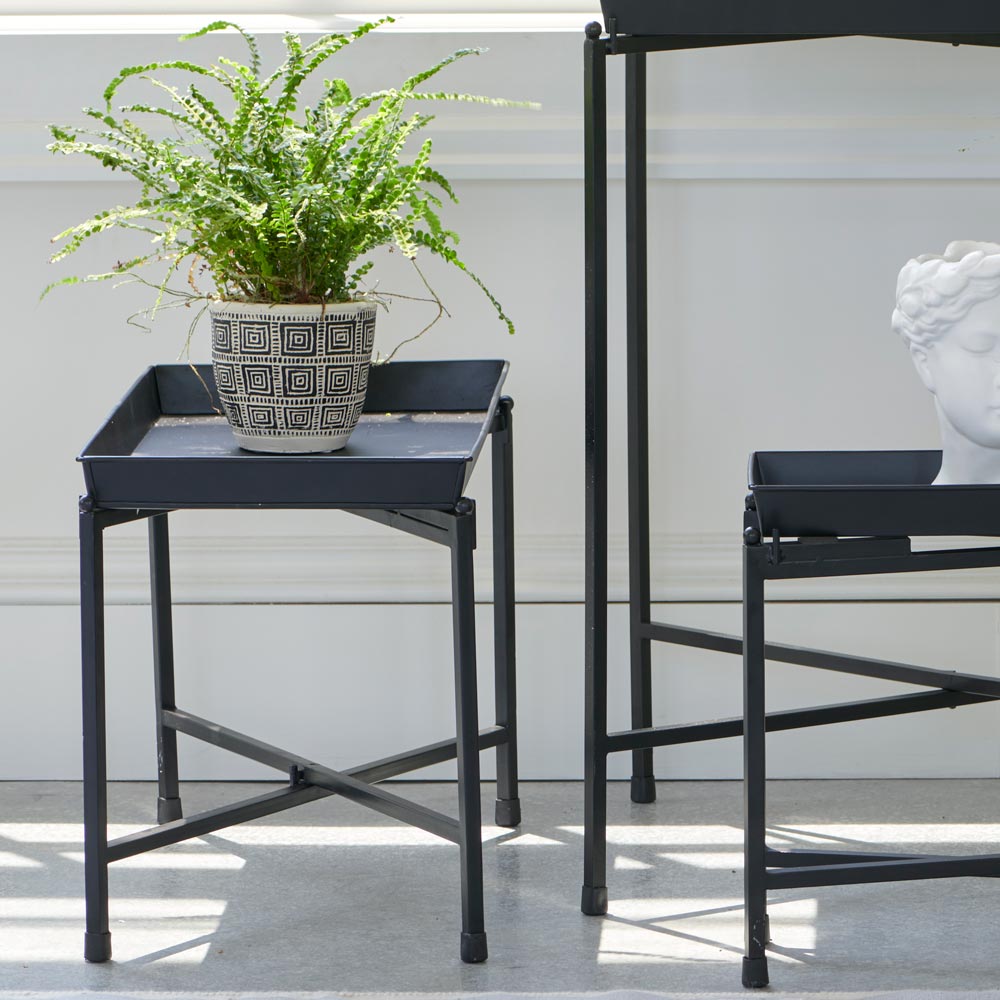 Rectangular Folding Plant Stand