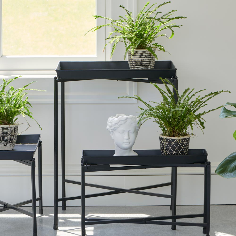 Rectangular Folding Plant Stand