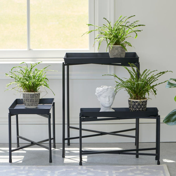Rectangular Folding Plant Stand