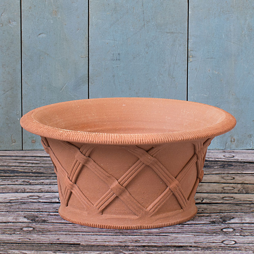 Shallow Basket Pot
