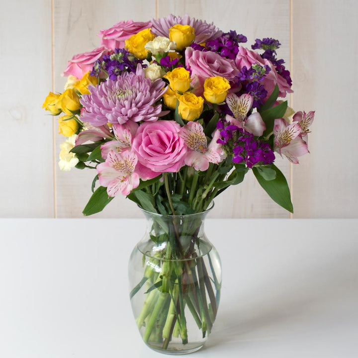 Months of Colorful Mixed Flower Bouquets