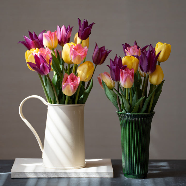 Amethyst Accents Tulip Trio