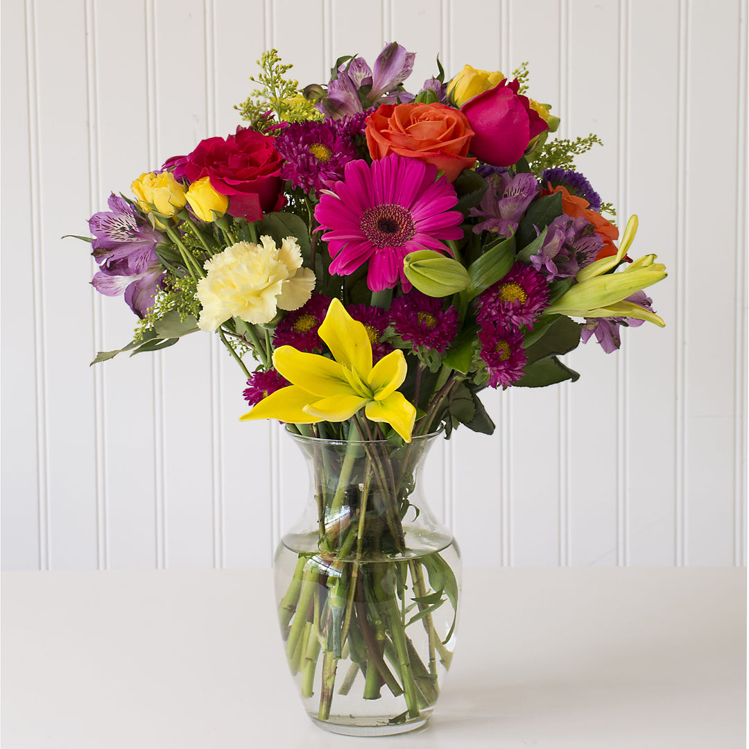 Months of Colorful Mixed Flower Bouquets