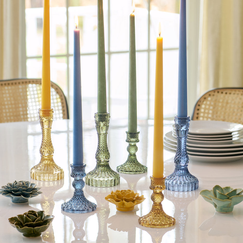 Glass Candlestick