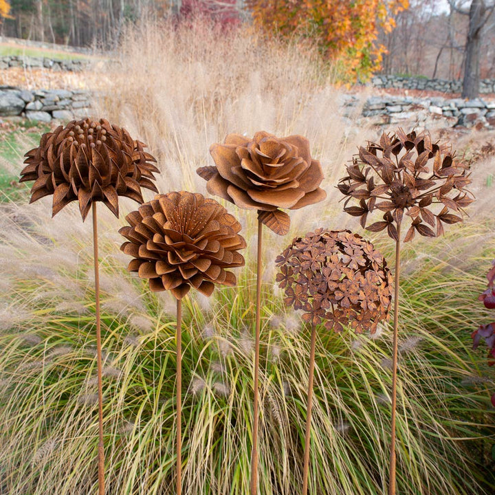 Floral Garden Stake