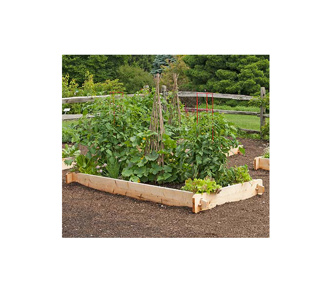 White Cedar Raised Beds White Flower Farm