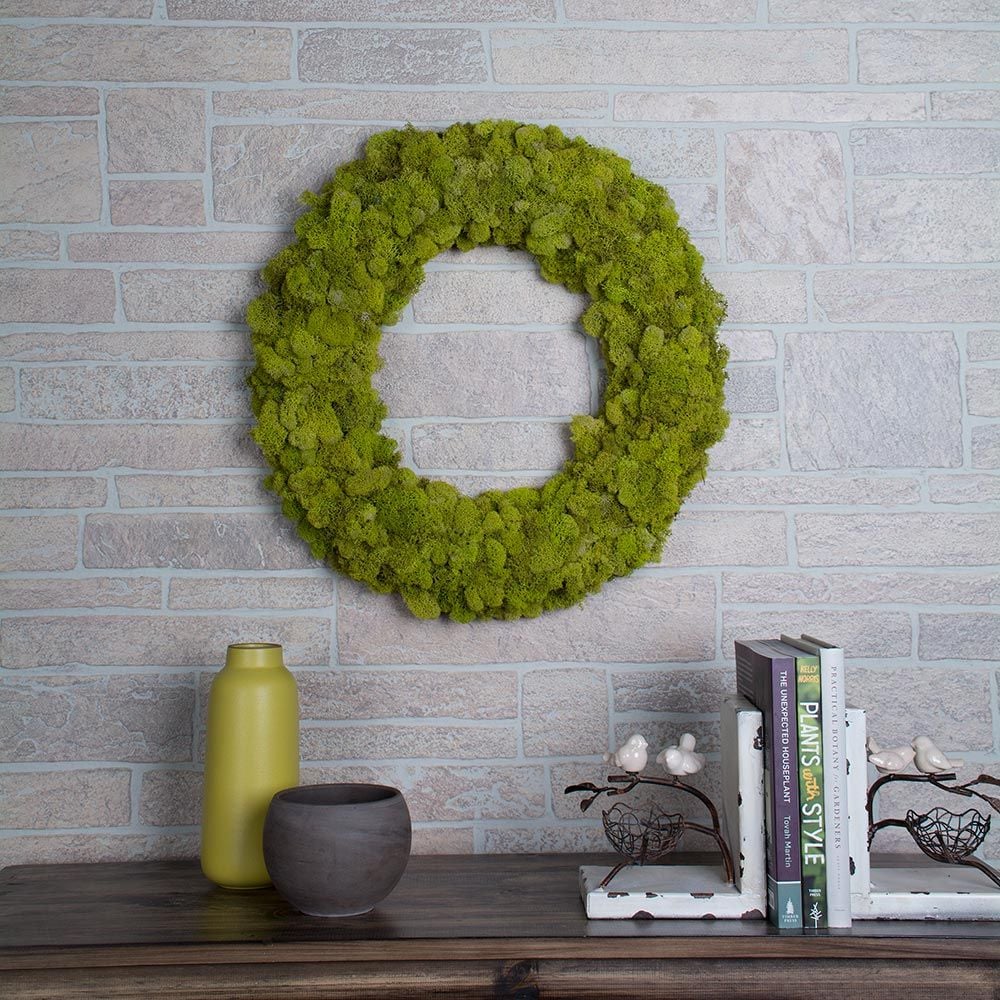 Reindeer Moss Wreath | White Flower Farm