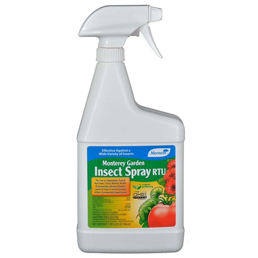 ReadytoUse Garden Insect Spray, 32 oz White Flower Farm