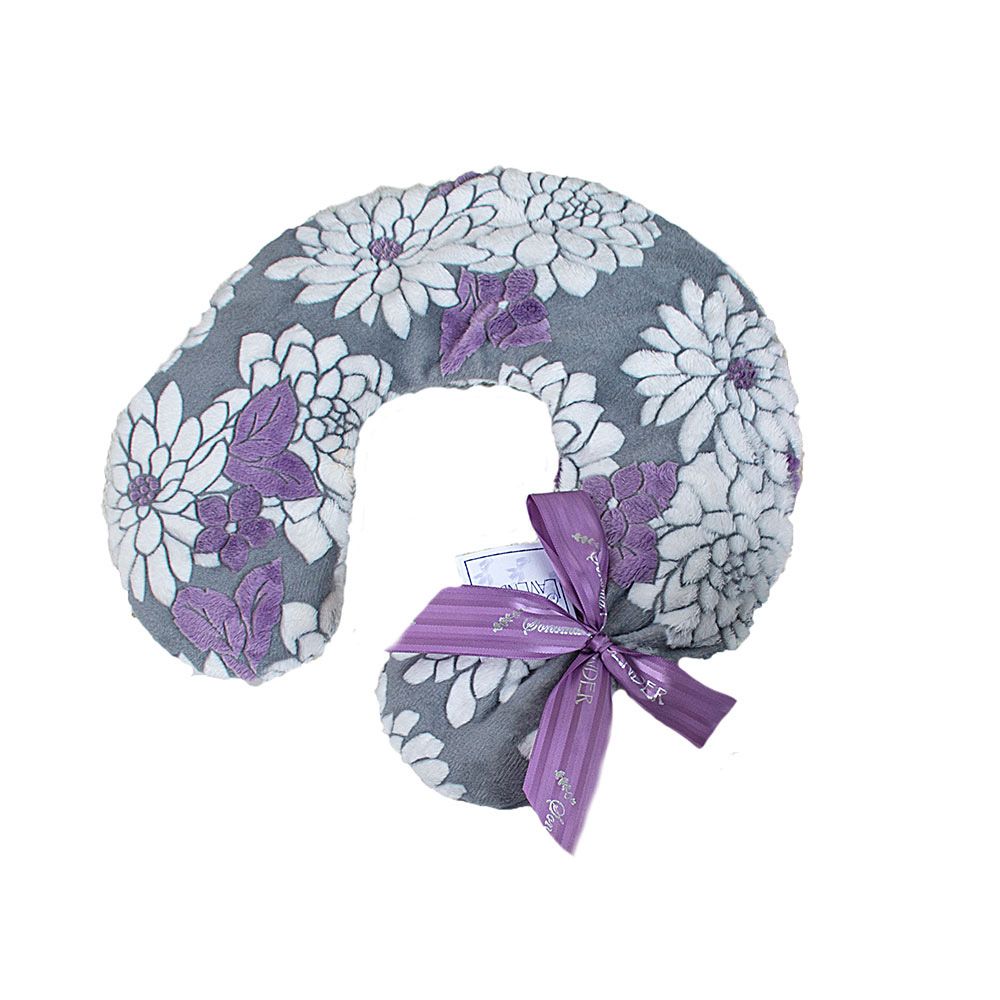 Lavender Spa Neck Pillow White Flower Farm