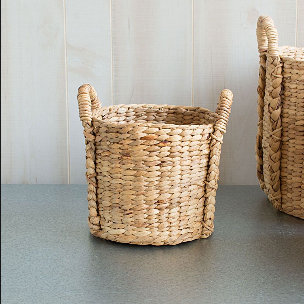 Water Hyacinth Basket White Flower Farm