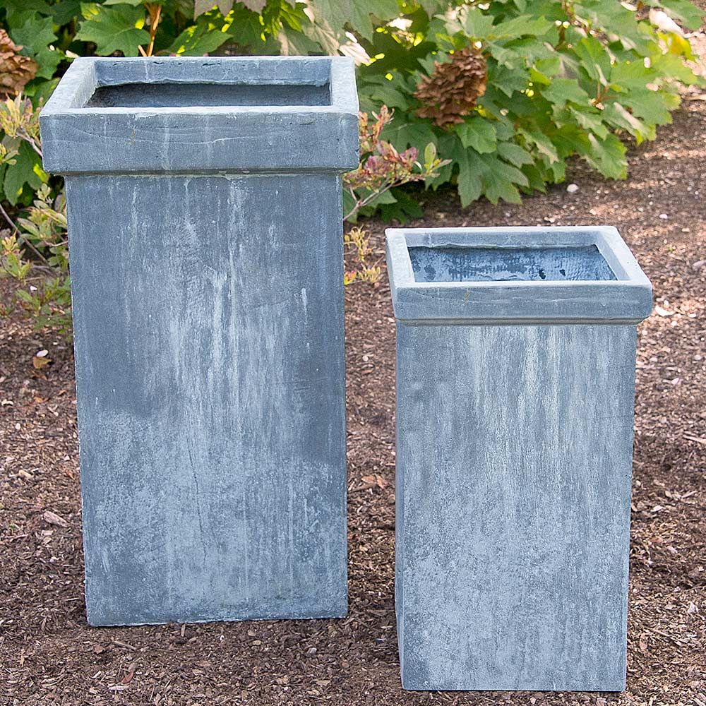 Pedestal Planter White Flower Farm