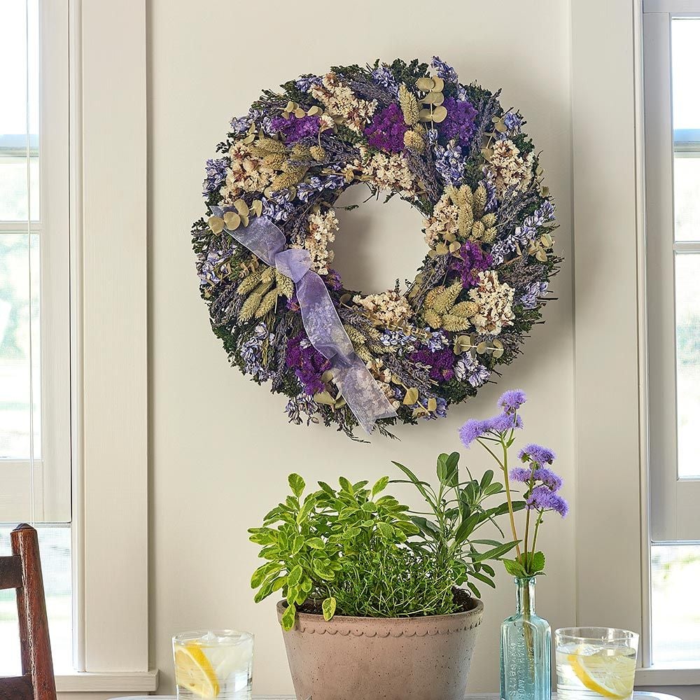 Lavender Fields Wreath