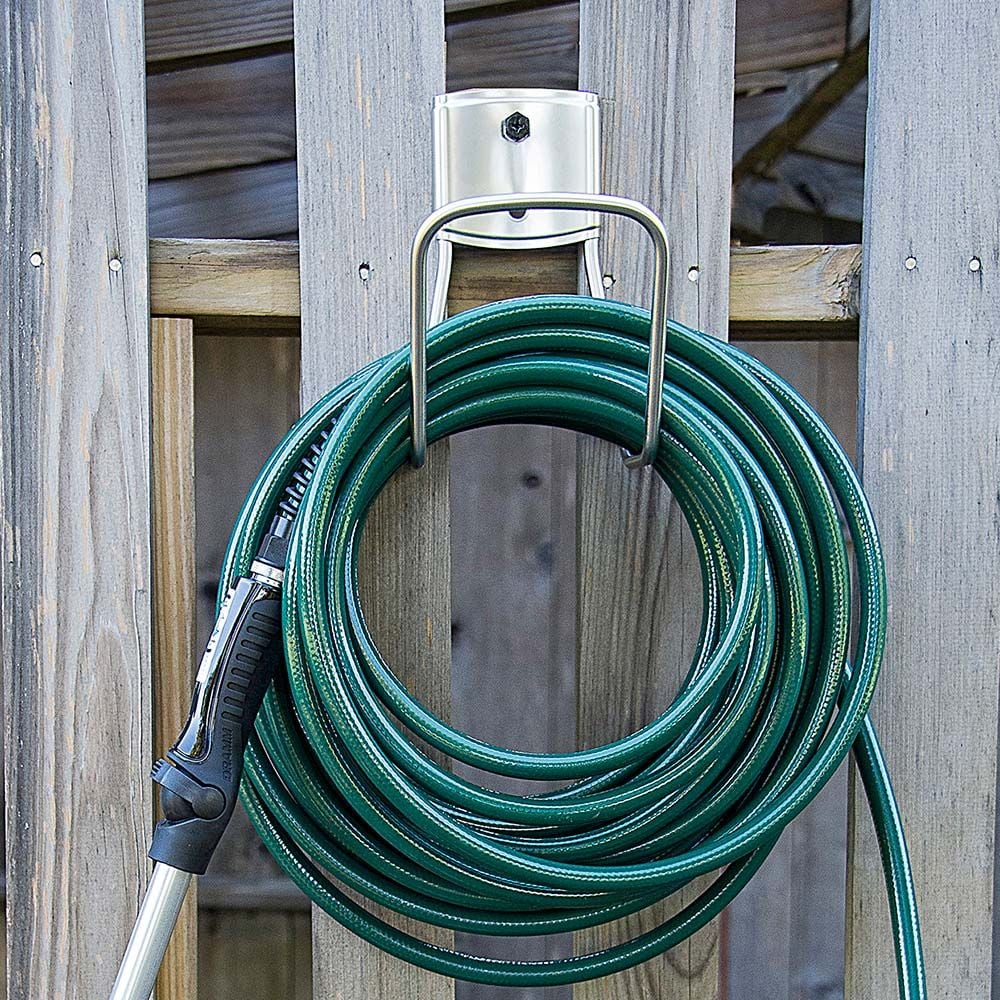 garden hose holder crossword