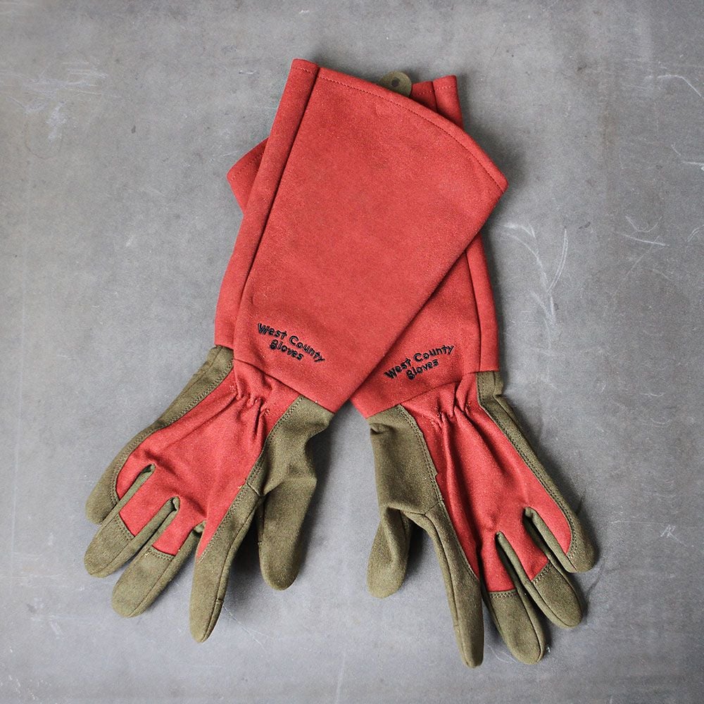 Durable Gauntlet Gloves White Flower Farm