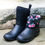  New England Weather Boots, black/rose - Standard Shipping Included