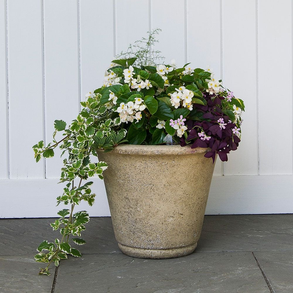 Milano Tapered Planter | White Flower Farm on Tapered Garden Design
 id=48404