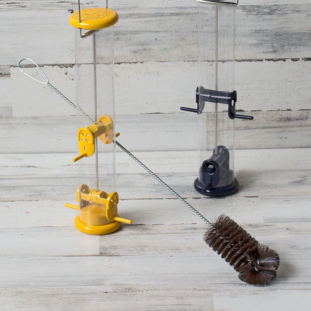 Bird Feeder Cleaning Brush White Flower Farm