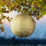  Radiant Solar Globe Lantern - large, bronze