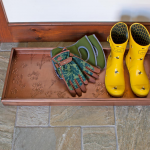  Floral Boot Tray