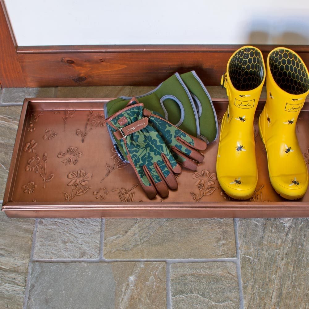 Floral Boot Tray