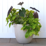 Kent Round Planter, Taupe Large