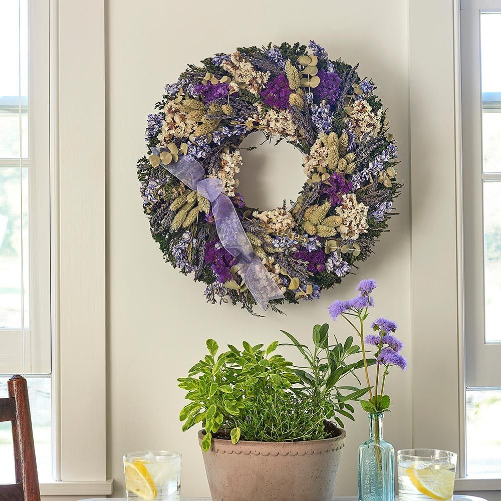 All Preserved Wreaths Decor White Flower Farm